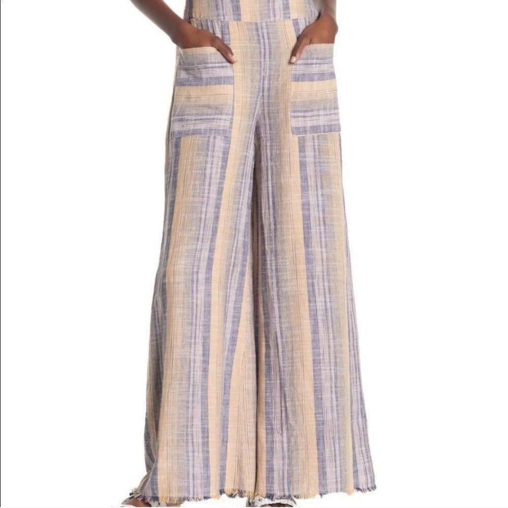 FREE PEOPLE Wide Leg Pants - Picture 1 of 16